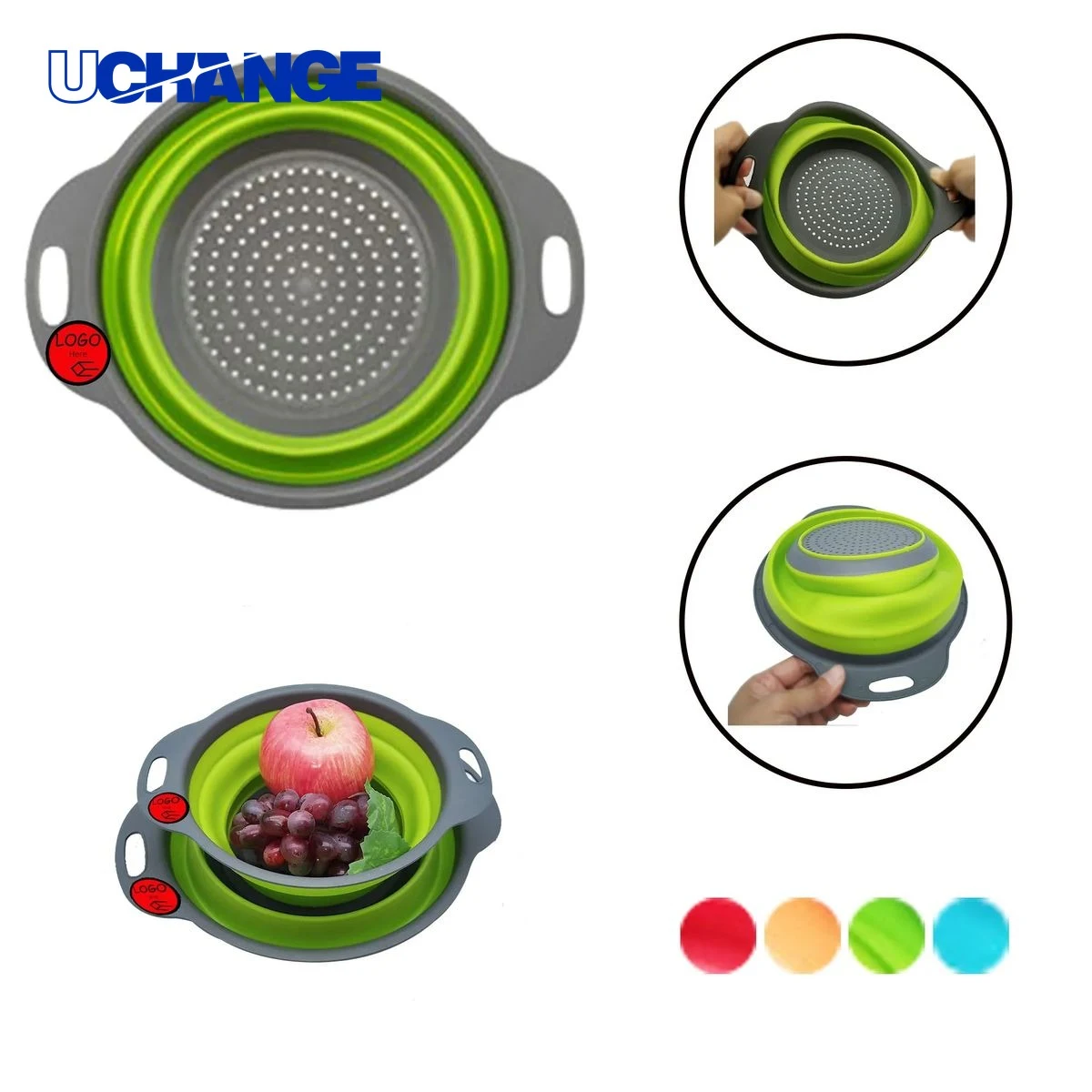 Plastic Collapsible Sink Strainer Basket for Kitchen Use 1