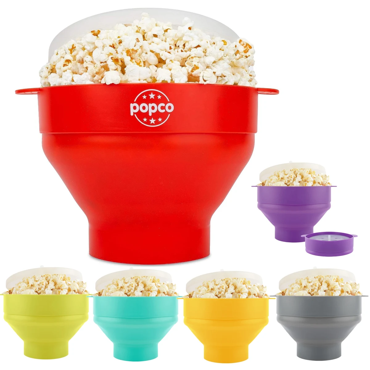 The Original Silicone Popcorn Microwave Popper 1