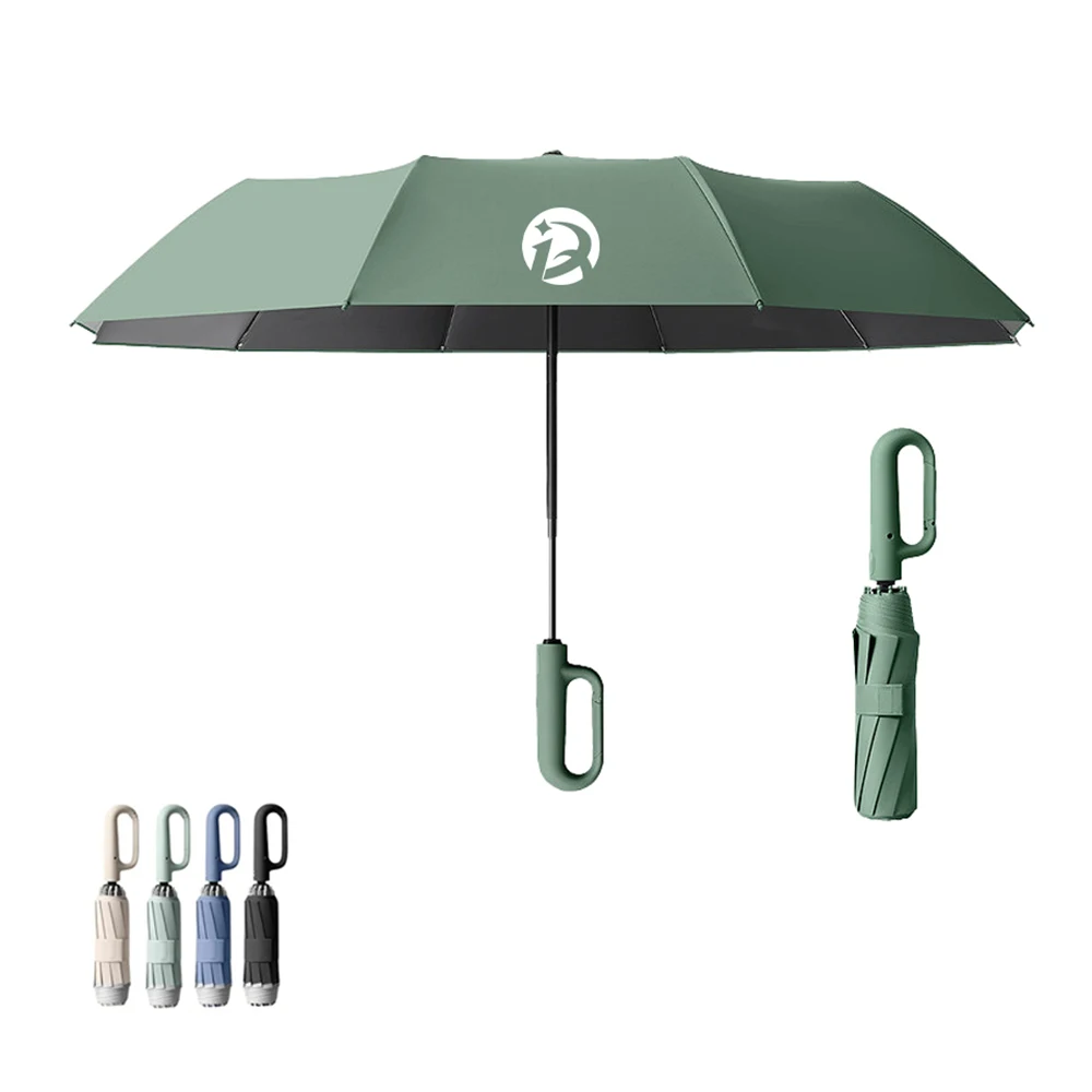 Automatic Portable Windproof Reverse Folding Umbrella 1