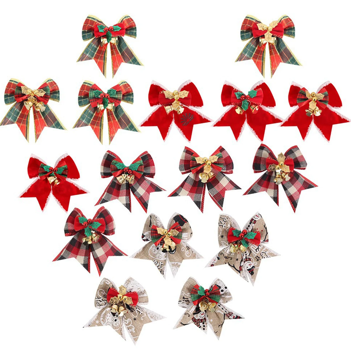 Elegant Bell Bow Pendant for Holiday Branding 1