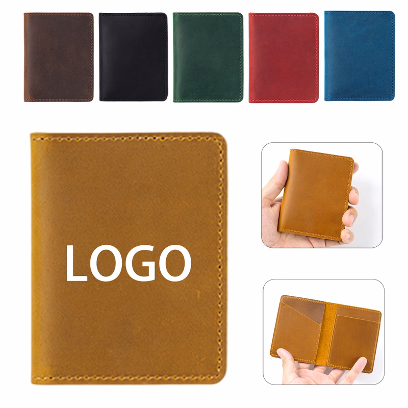 Small Cowhide Card Holder