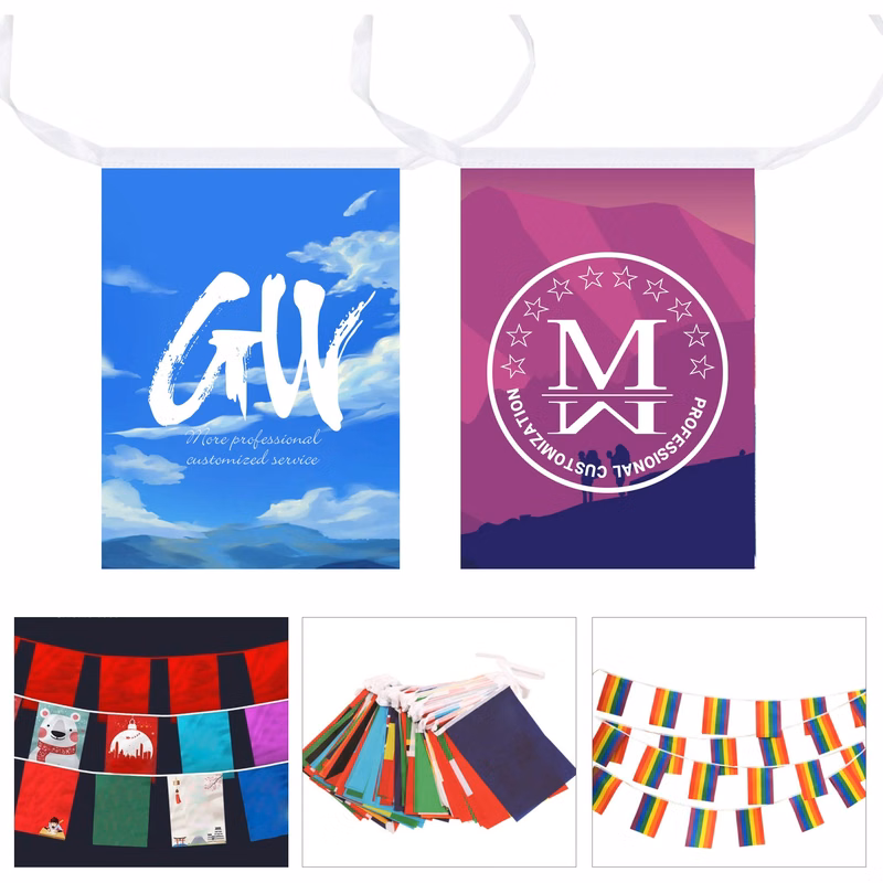 String Flag for Sports Bar