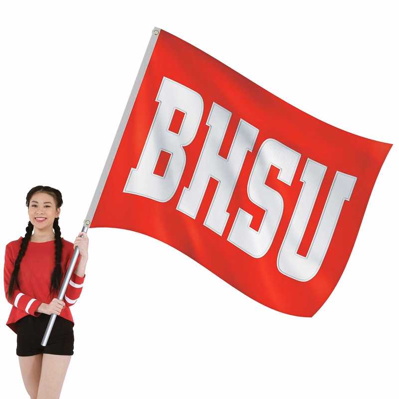 5' x 6' Nylon Four Letter School Spirit Flags