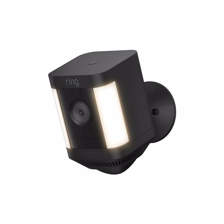 Ring Spotlight Cam Plus Battery - Black