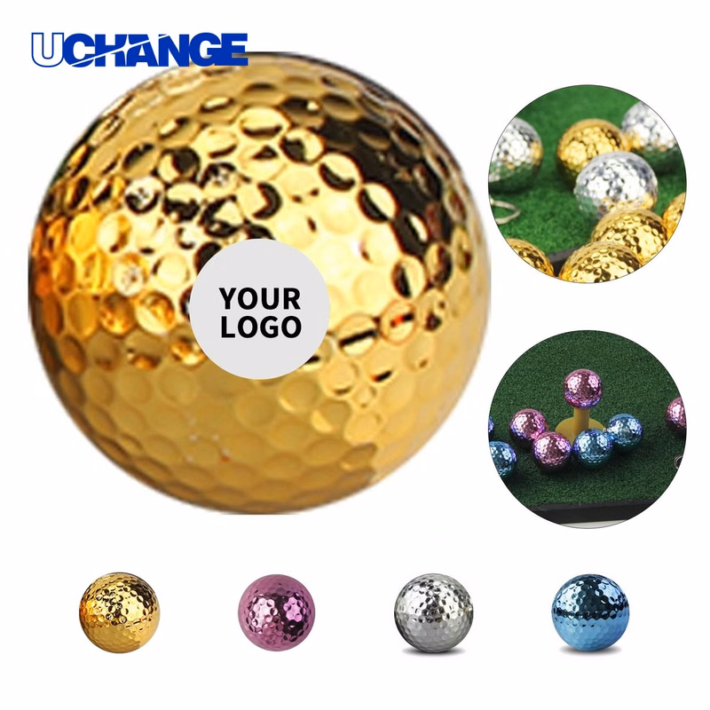 Electroplated Metal Golf Ball Gift