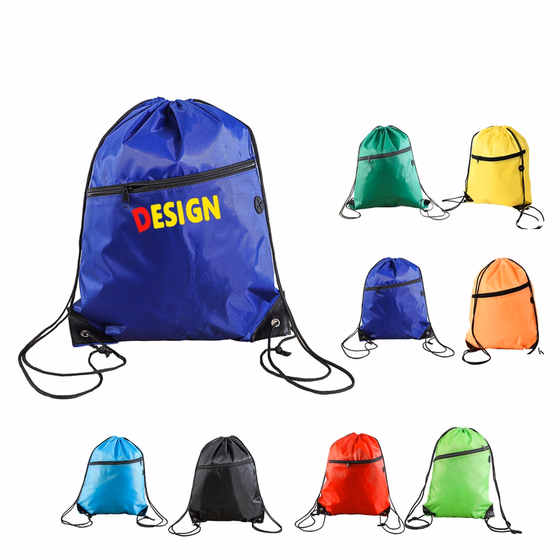 Adjustable Strap Drawstring Bag