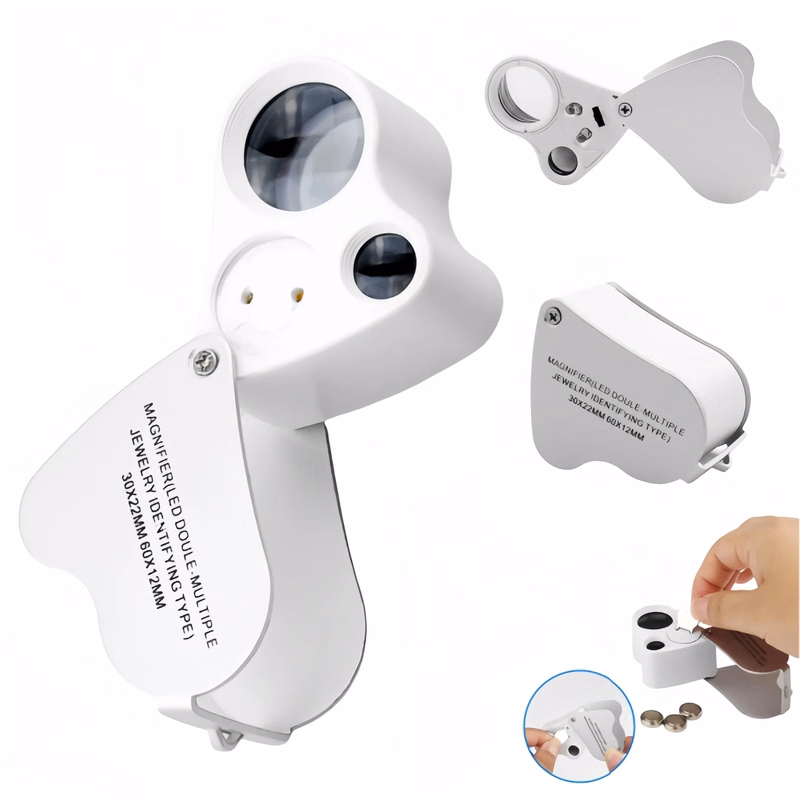 30X 60X Illuminated Magnifier