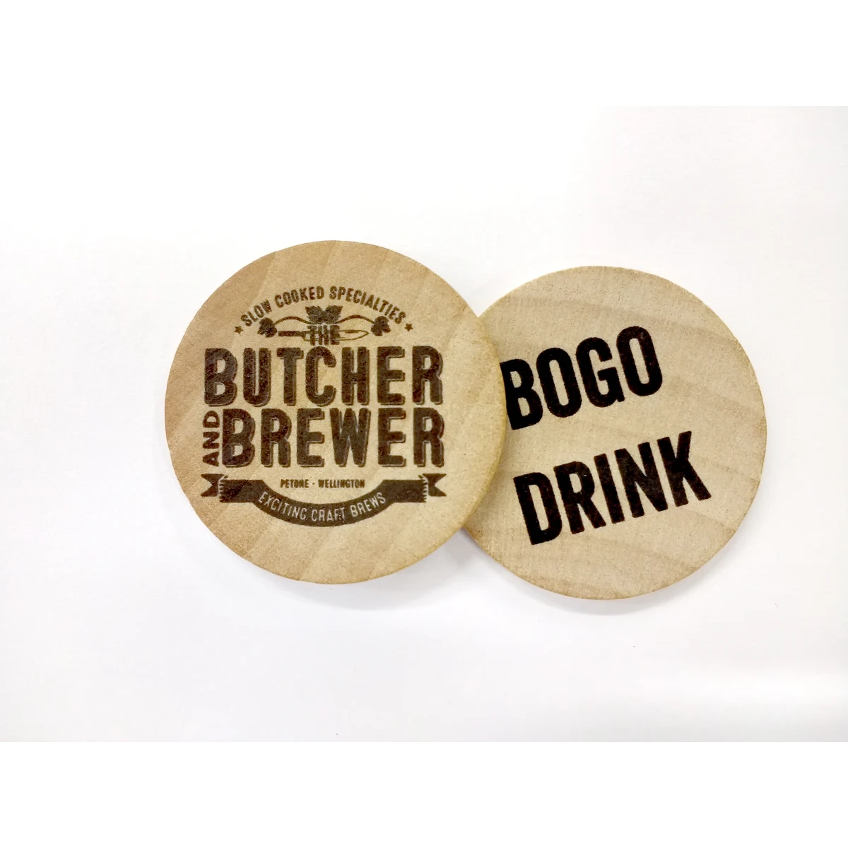 Wooden Nickel 1.5" 1