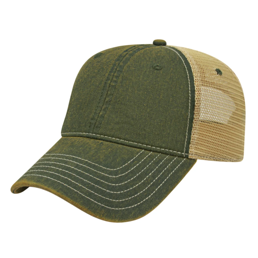 Premium Vintage Washed Mesh Back Cap 1