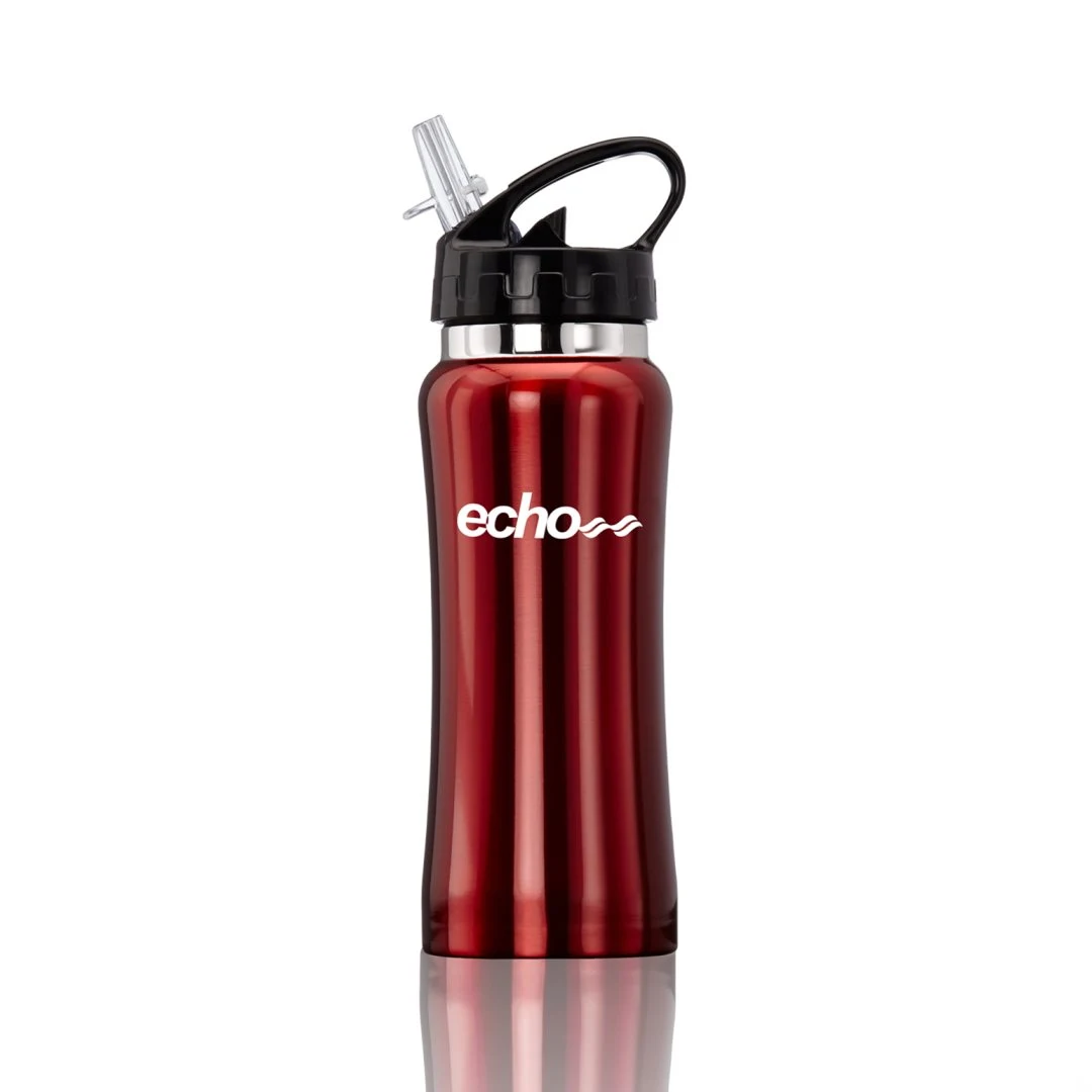 Clear Spout Bottle - 16oz, custom water bottle with logo imprint 1