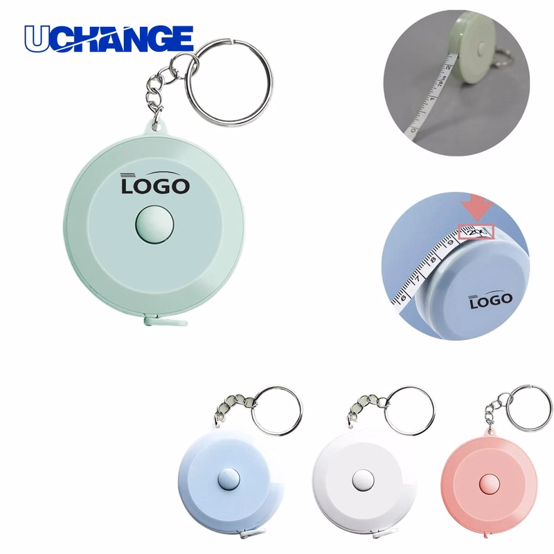 PVC Keychain Measuring Tape
