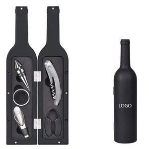 Premium Elegant Wine Kit Set With 5 Essential Tools 1