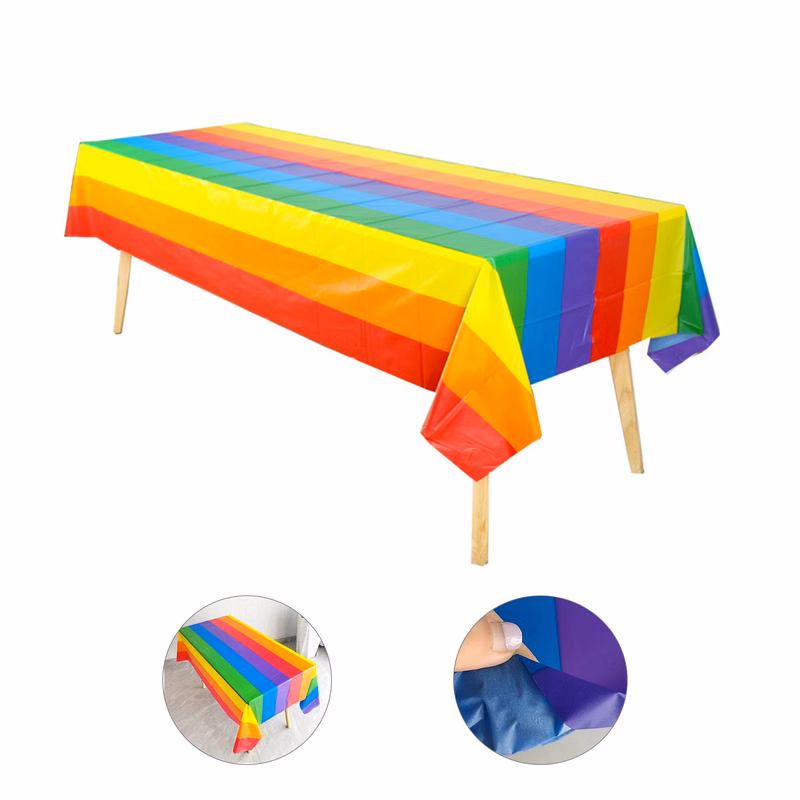 Pride Plastic Tablecloth (direct import)