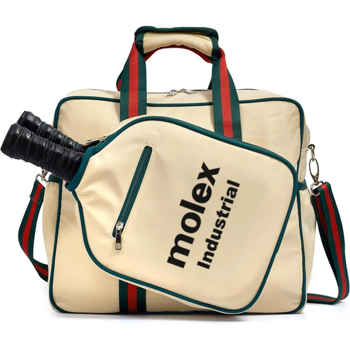 Pickleball Bag Tote With Front Pocket Fits 2 Paddles 1