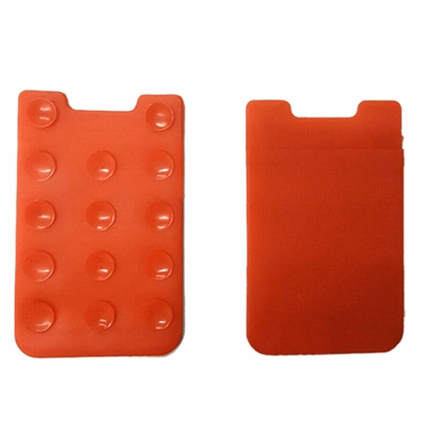Silicone Wallets with suction cups
