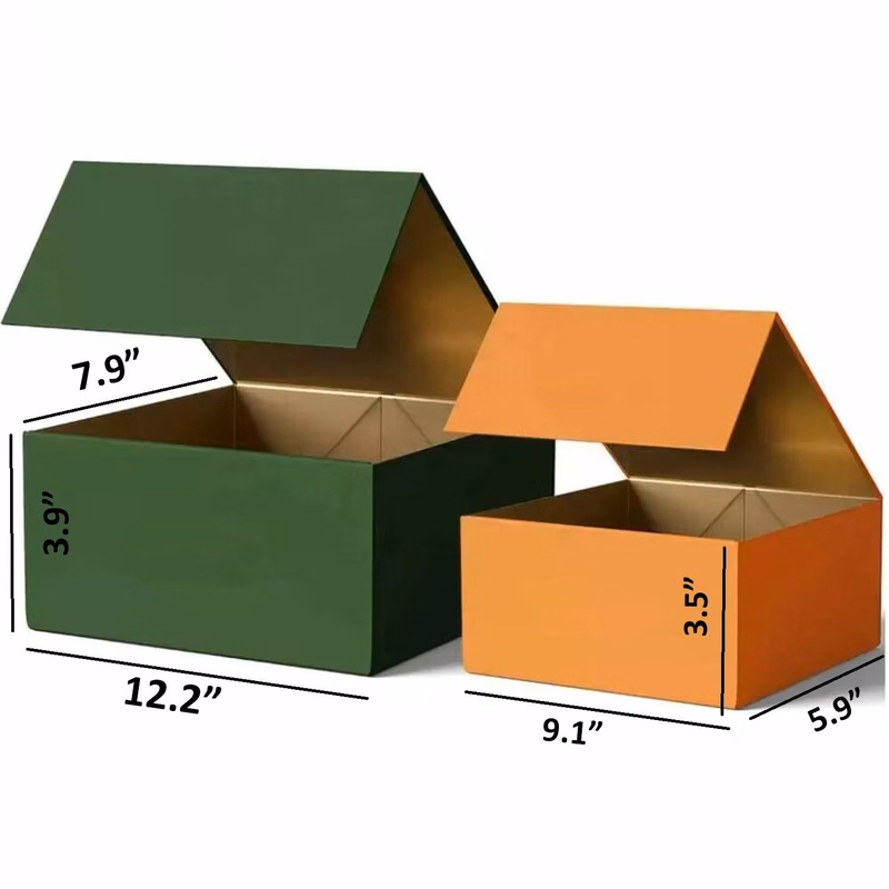 Custom flip folding packaging gift box