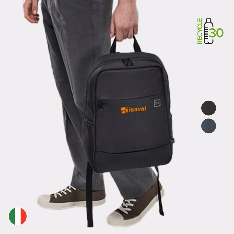 Tucano® - Italy GLOBAL Recycled Military Style Executive Business Backpack