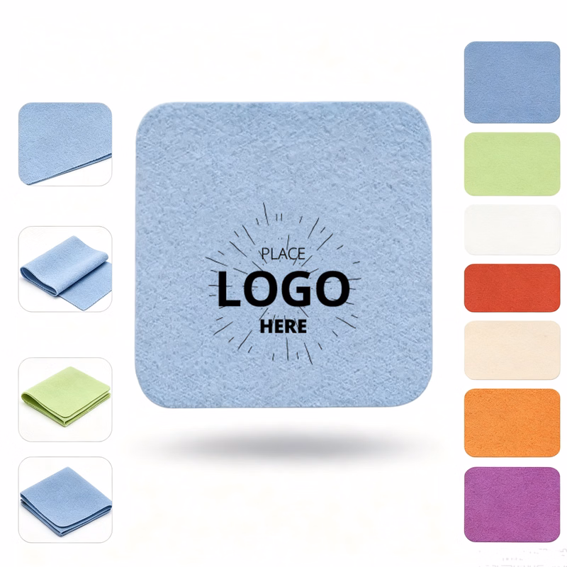 Blank Microfiber Lens Cleaning Cloth