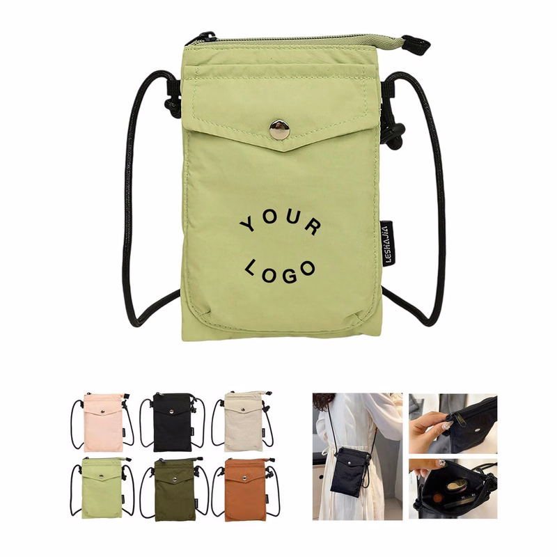 Oxford Fabric Shoulder Bag with Adjustable Strap