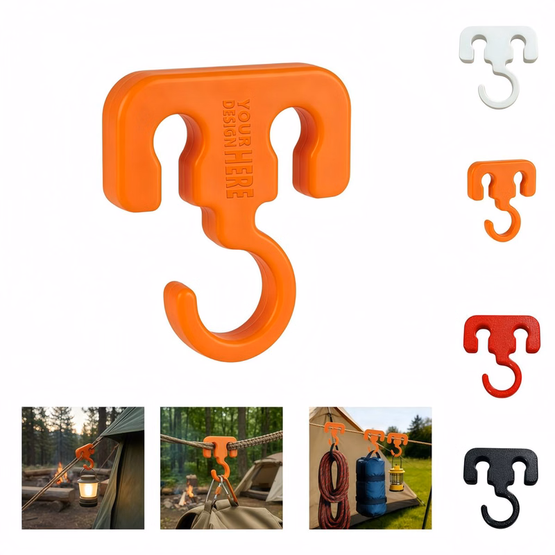 2.5 Inch Lightweight Outdoor Gear Hanger for Lanyards