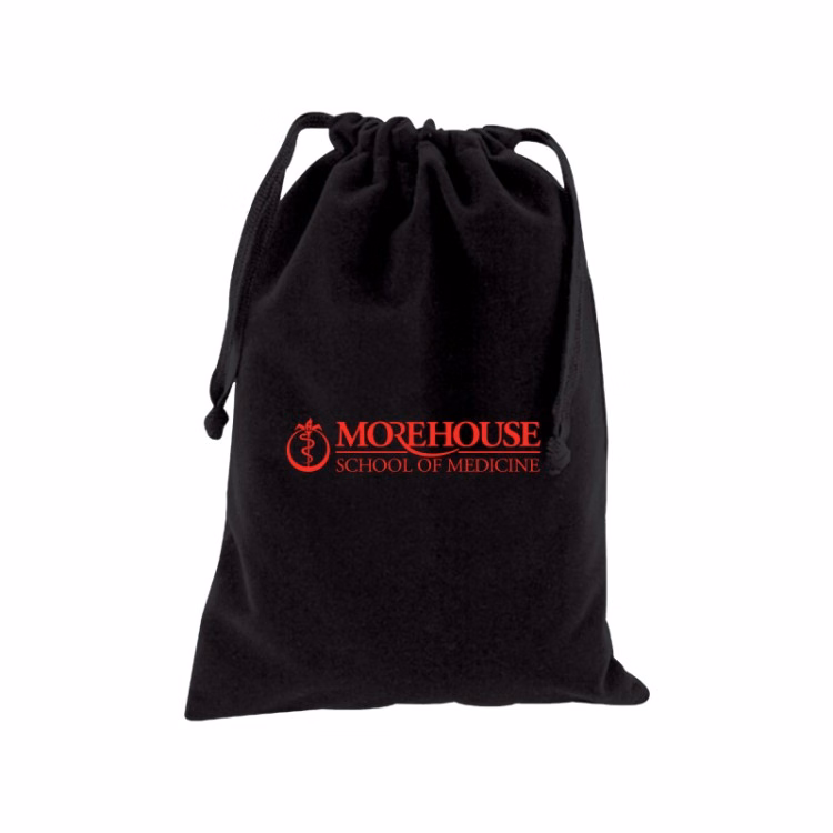 Small Velour Drawstring Pouch