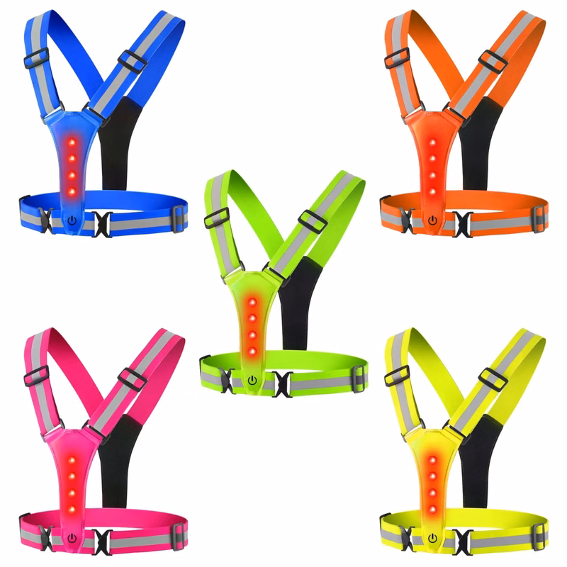 LED Reflective Safety Vest