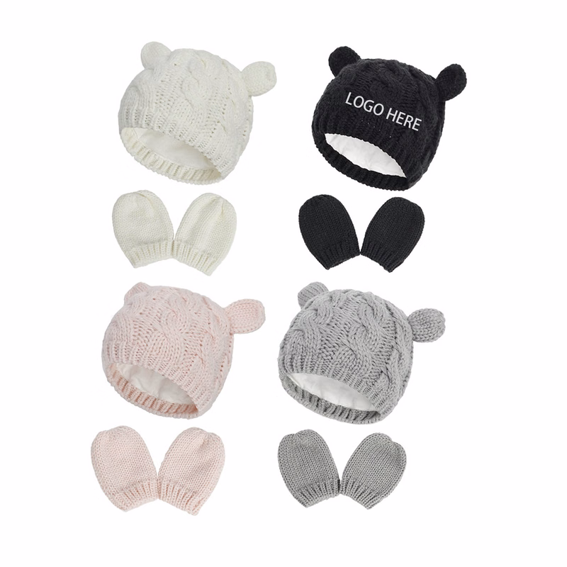 Baby Hat Glove Set