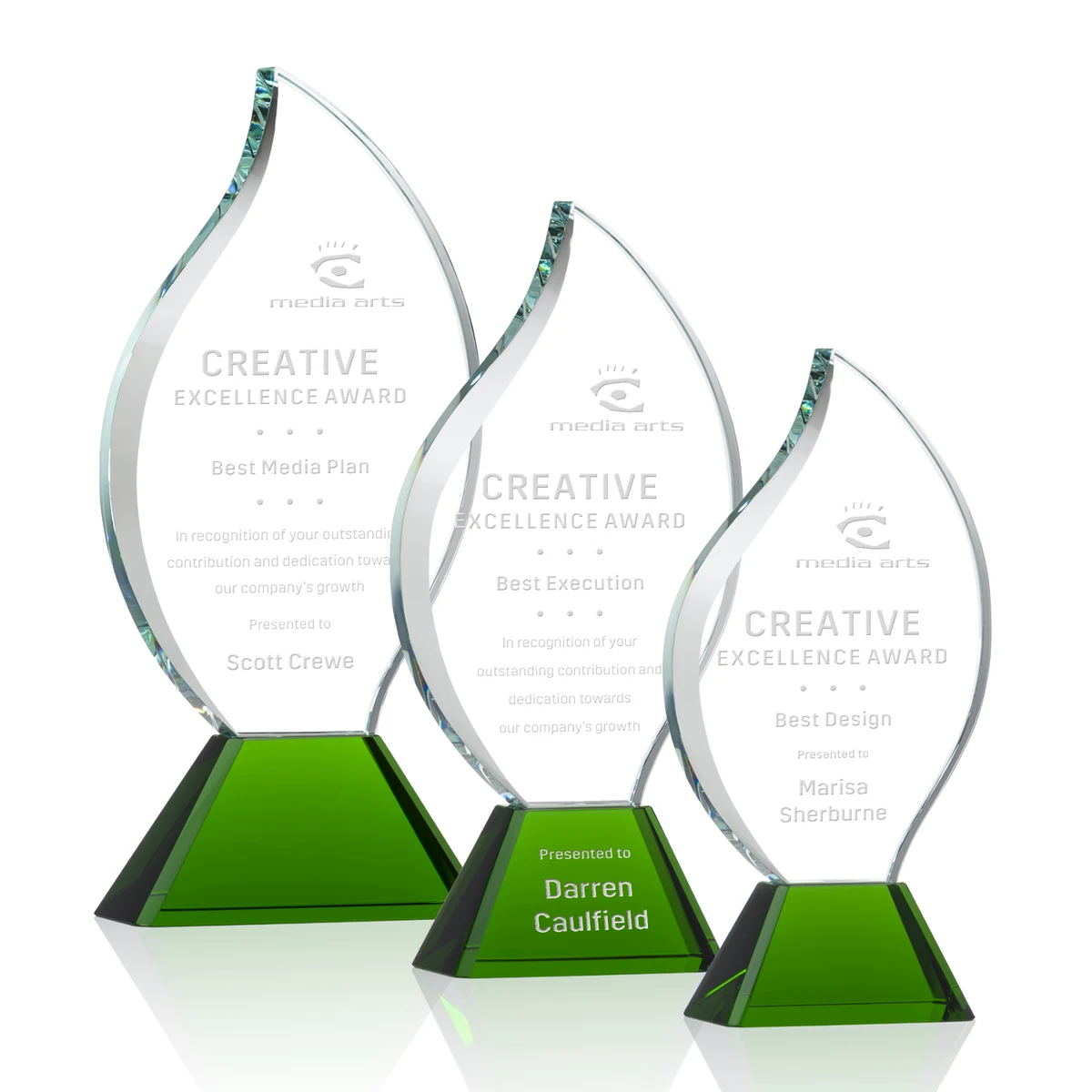 Norina Flame Award - Green 1