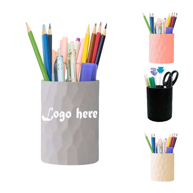 Silicone Round Pen Storage Cup