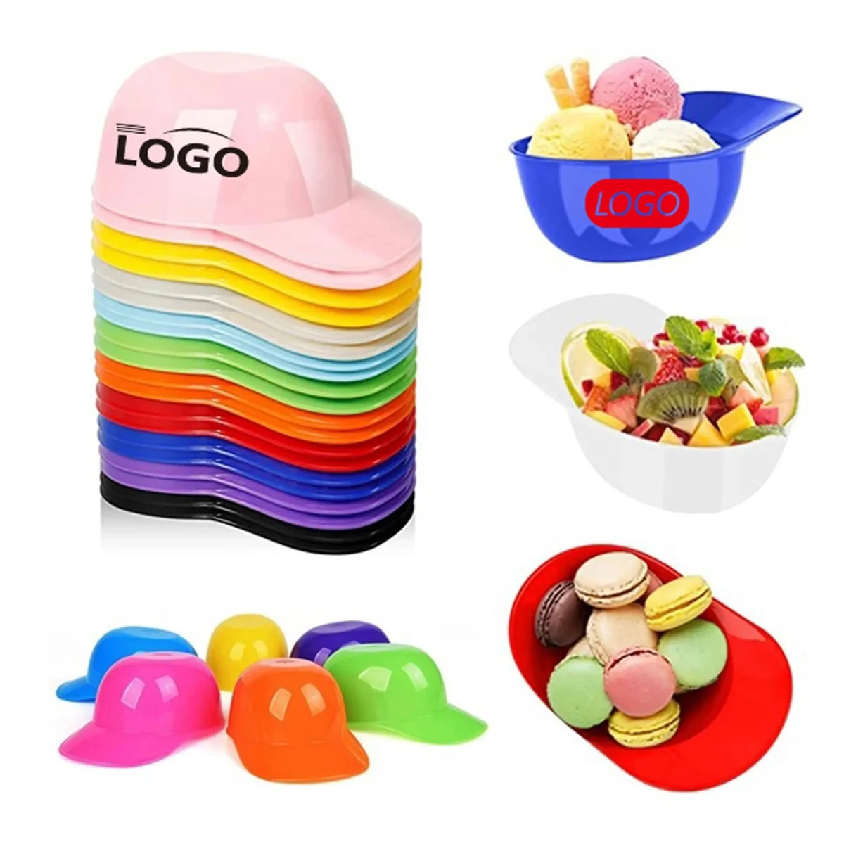 Baseball Helmet Ice Cream Bowl 8oz 1