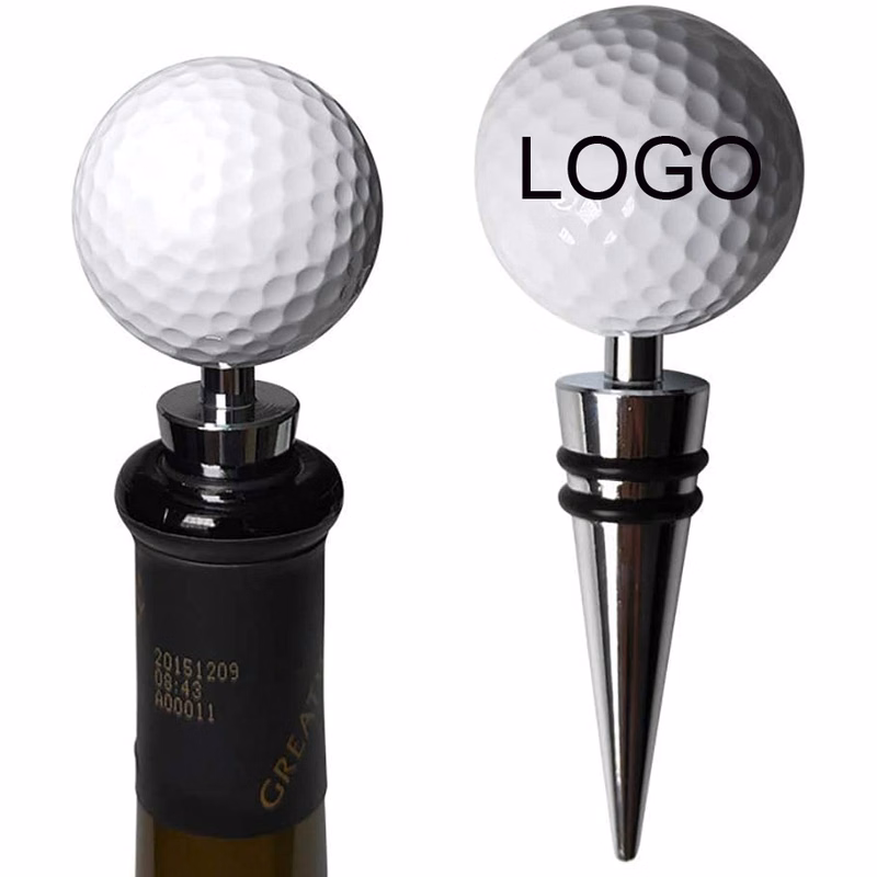 Personalised Golf Ball Wine Stopper
