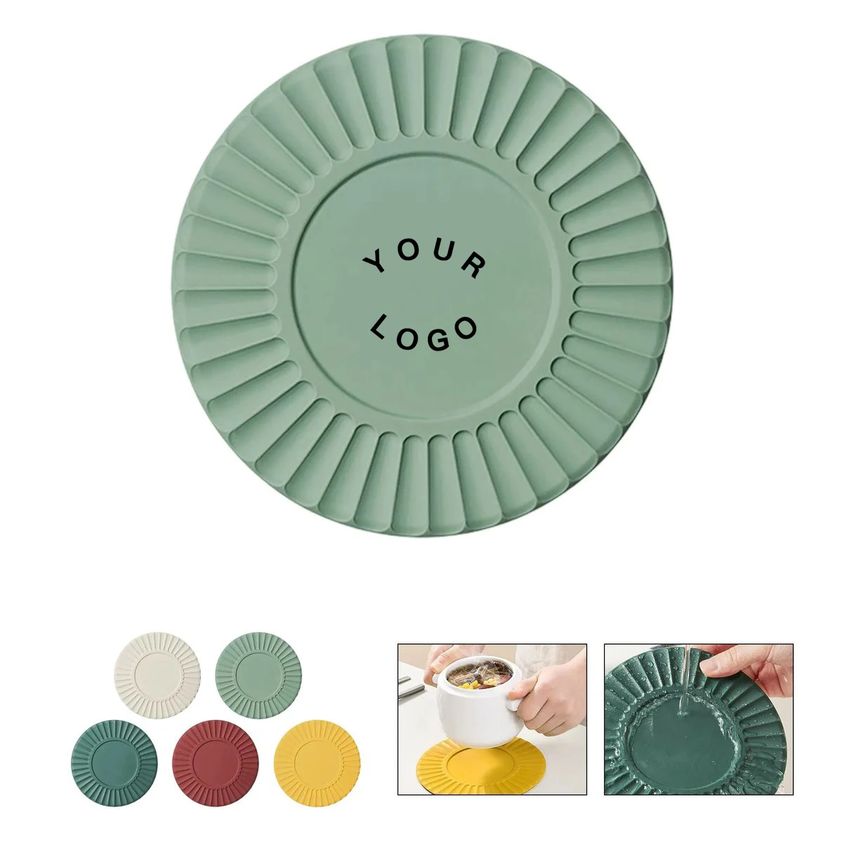 Silicone Heat Resistant Coaster for Hot Drinks 1