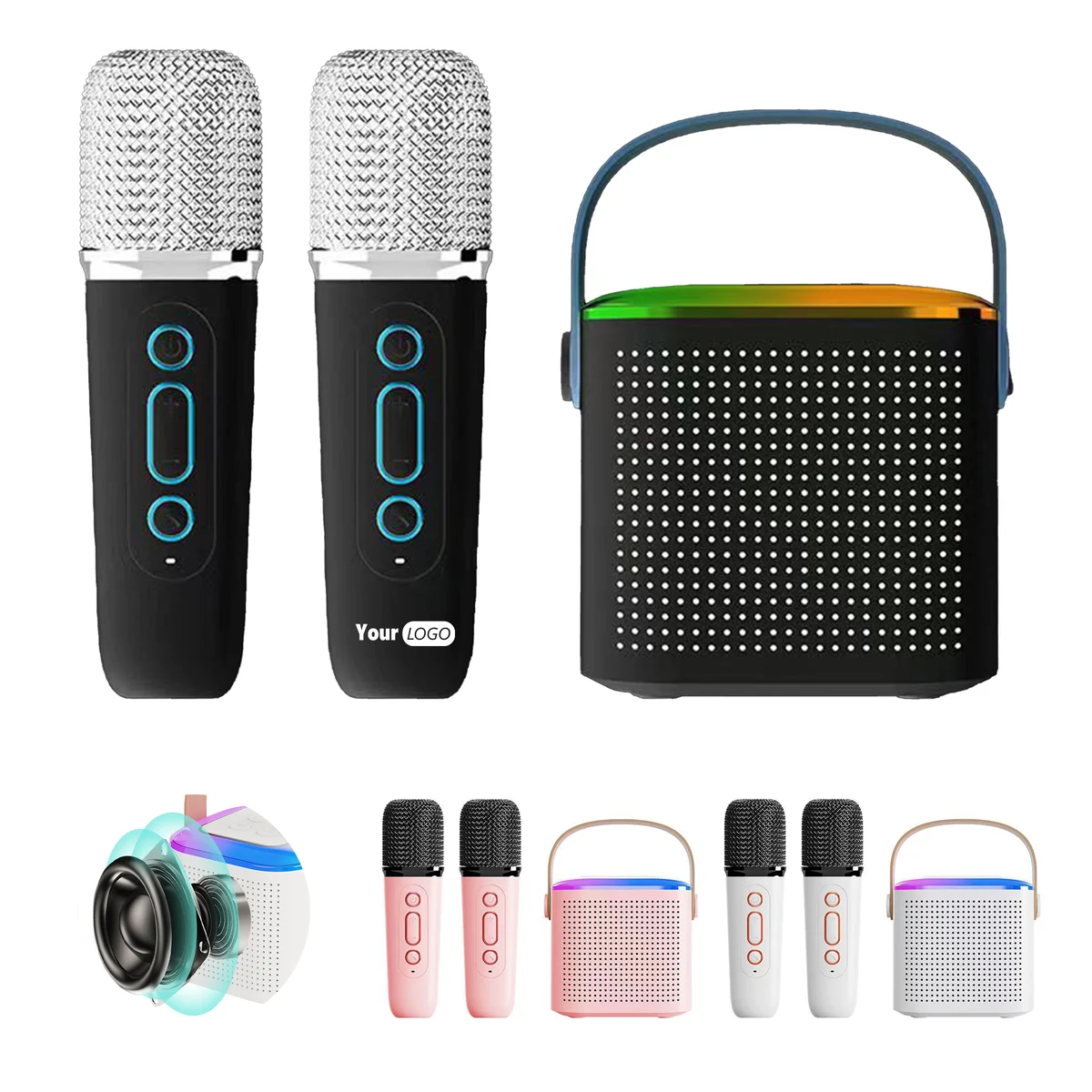 Abs Integrated Wireless Speaker With Audio And Microphone 1