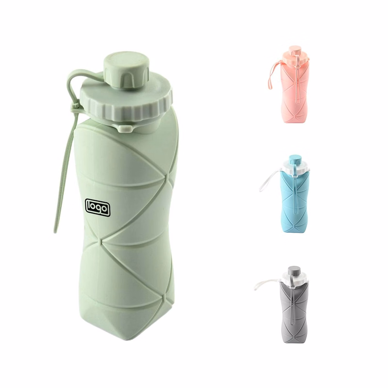 Outdoor Travel Sports Portable Foldable Silicone Bottle