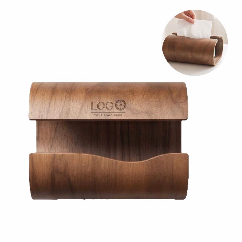 Walnut Wood Tissue Box
