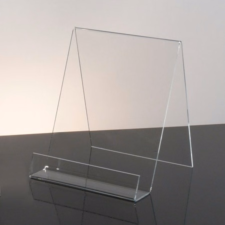 Acrylic J-Stand, 8-1/2"w x 11"h