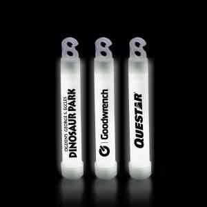 White 4" Premium Glow Light Stick