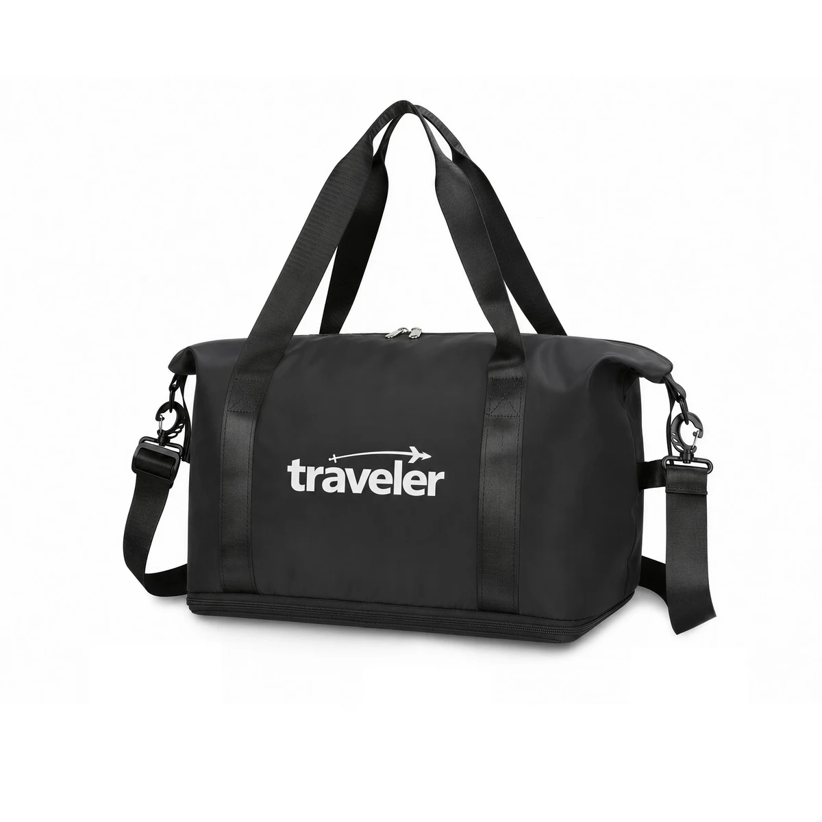 Gym Duffel Bag With Shoe Compartment 1