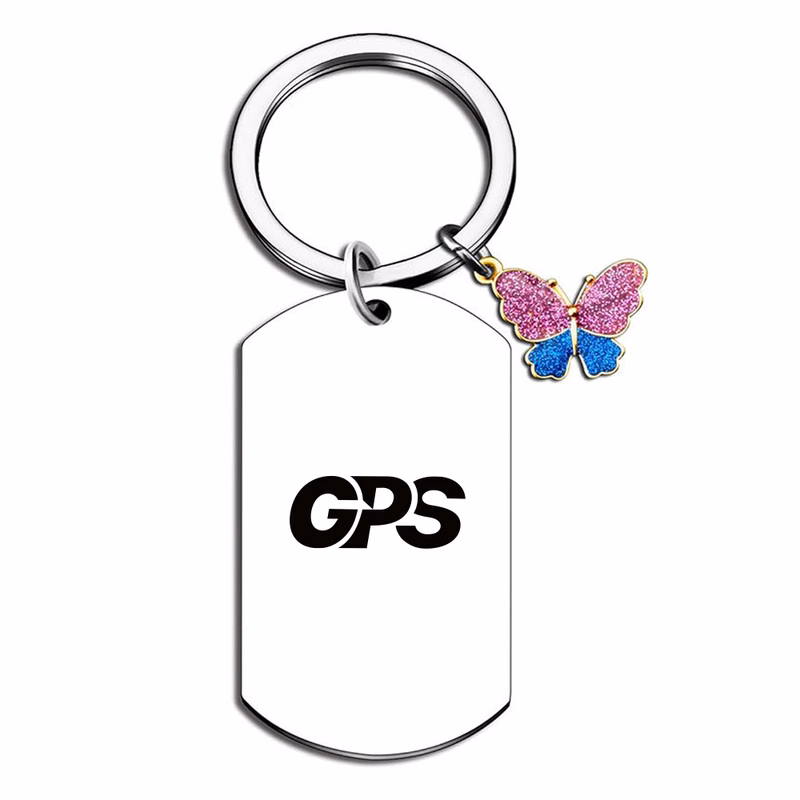 2 " Good Friend Stainless Keychain