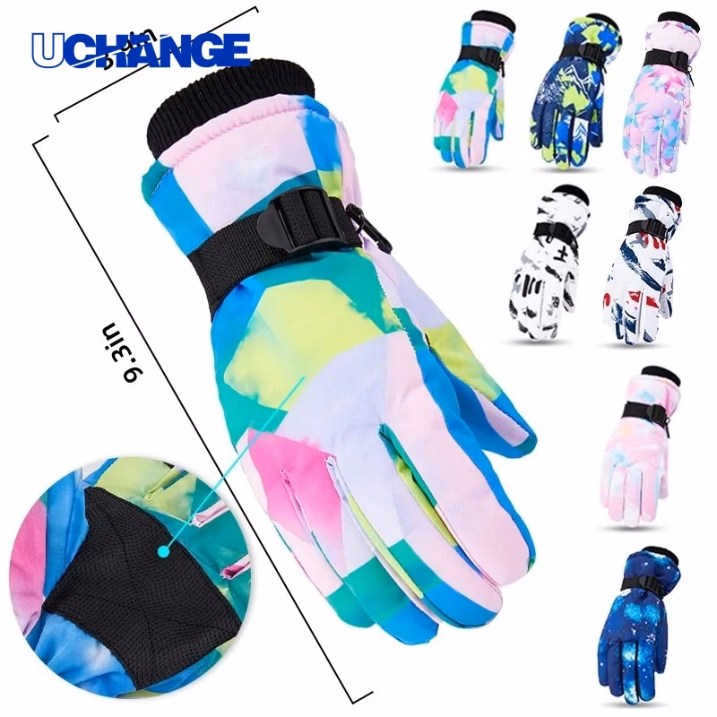 Youth Fleece-Lined Ski Gloves