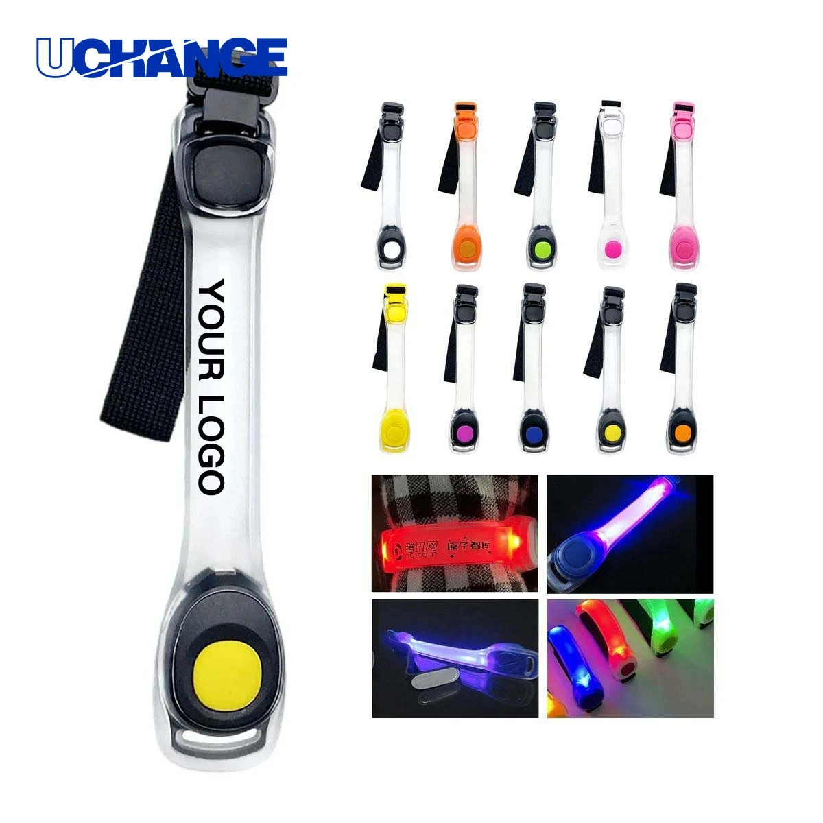 LED Safety Wristband for Running Cycling 1