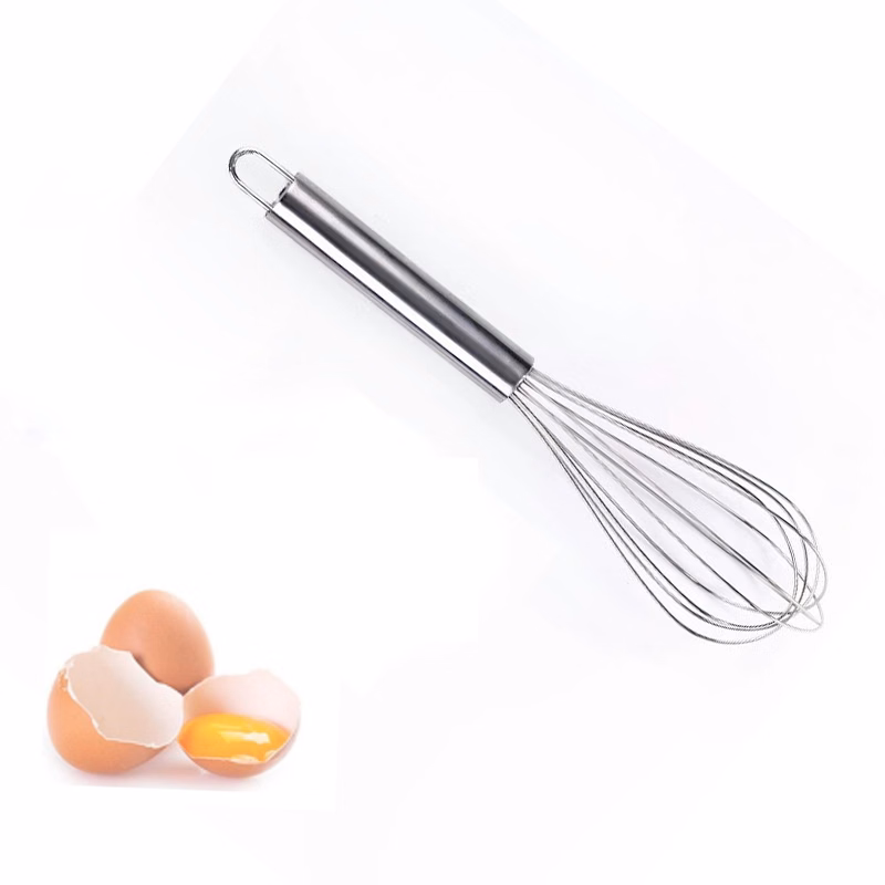 10-Inch 6 line stainless steel egg beater