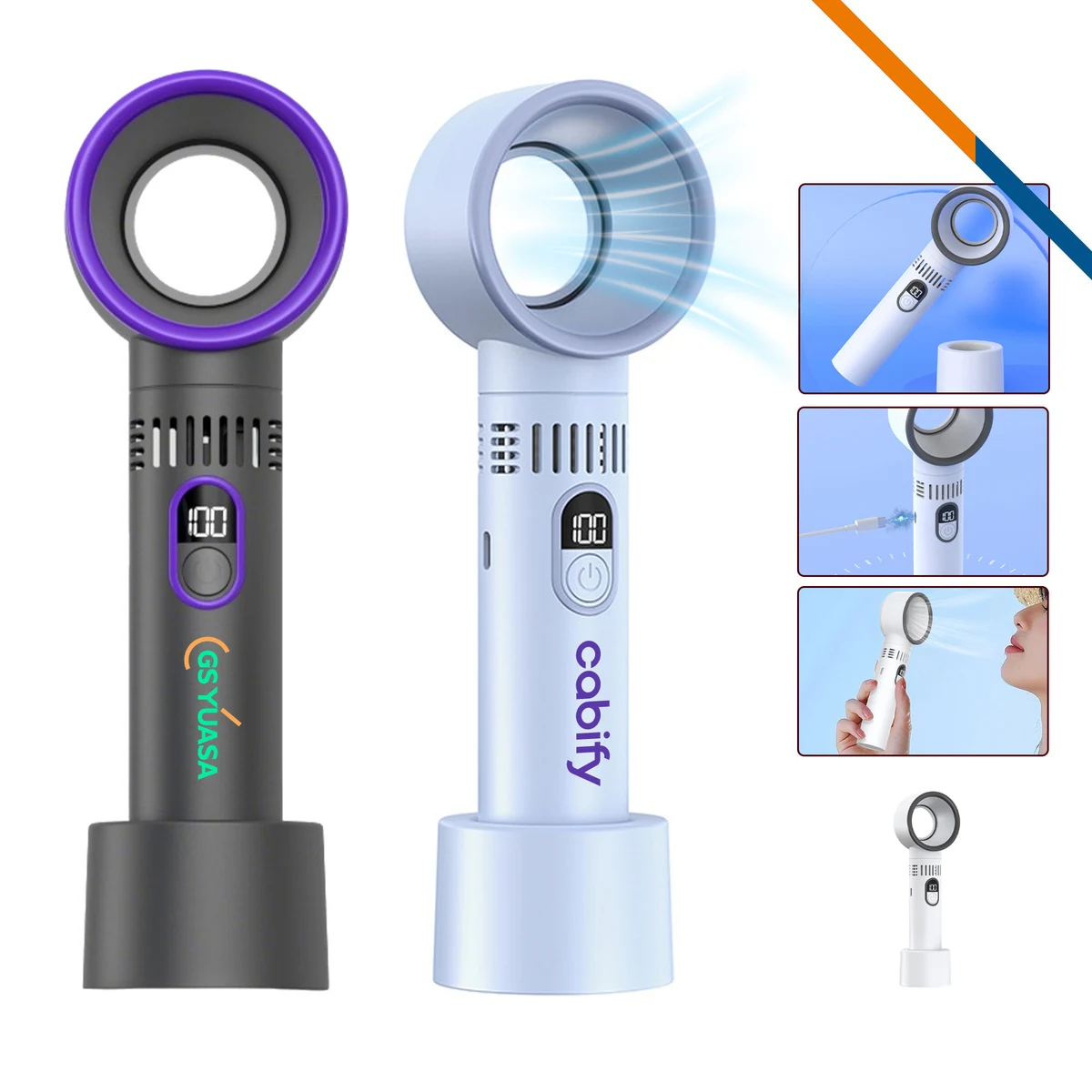 ZenoWind Bladeless Handheld Fan 1