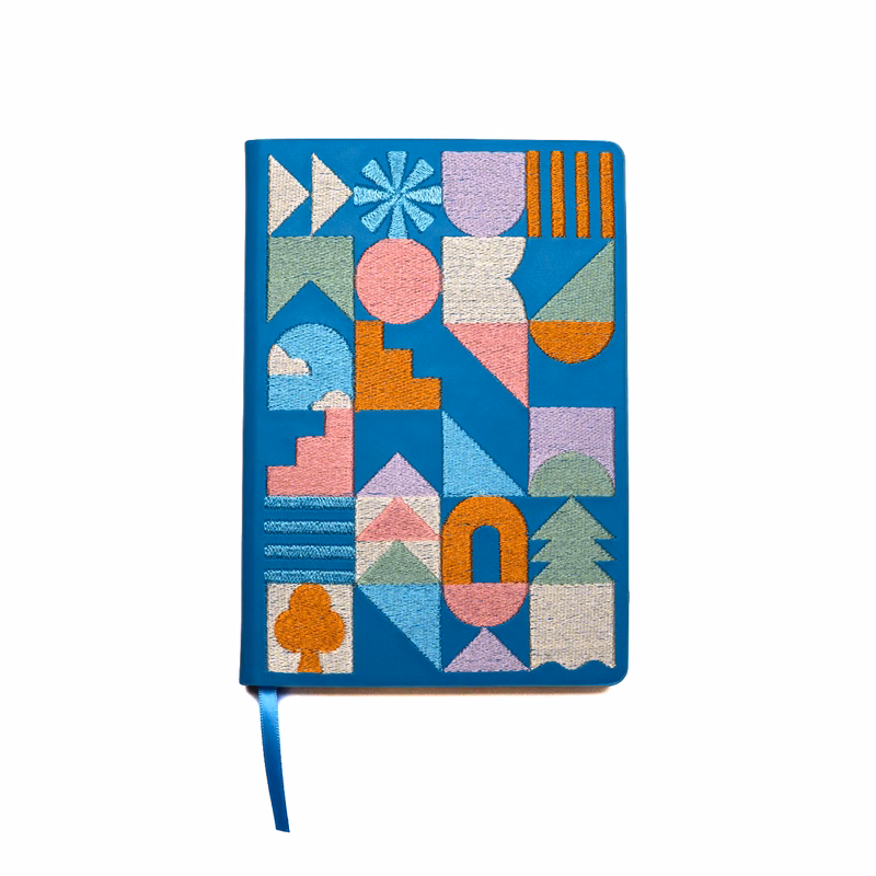 Custom Embroidered Hardcover Notebook