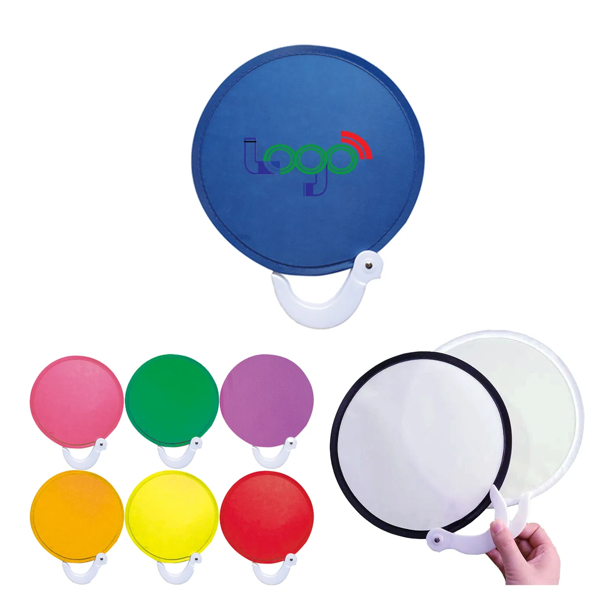 Folding Nylon Fan 1