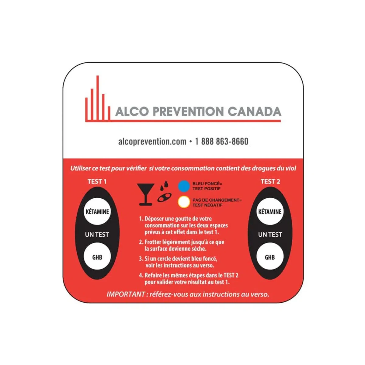 Drink Drug Detection Coaster 1