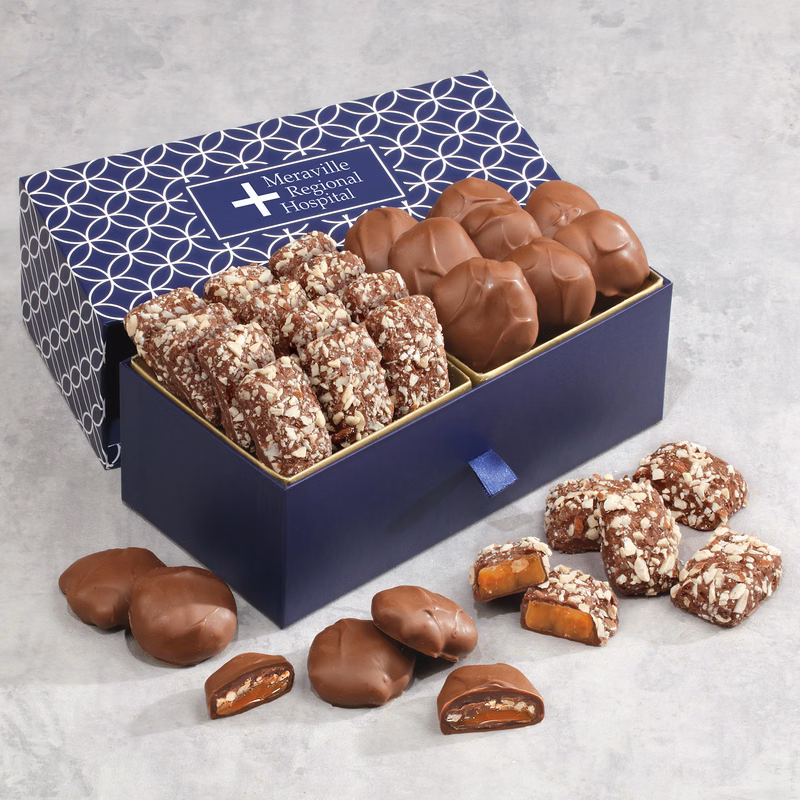 Hidden Treasures with English Butter Toffee & Pecan Turtles