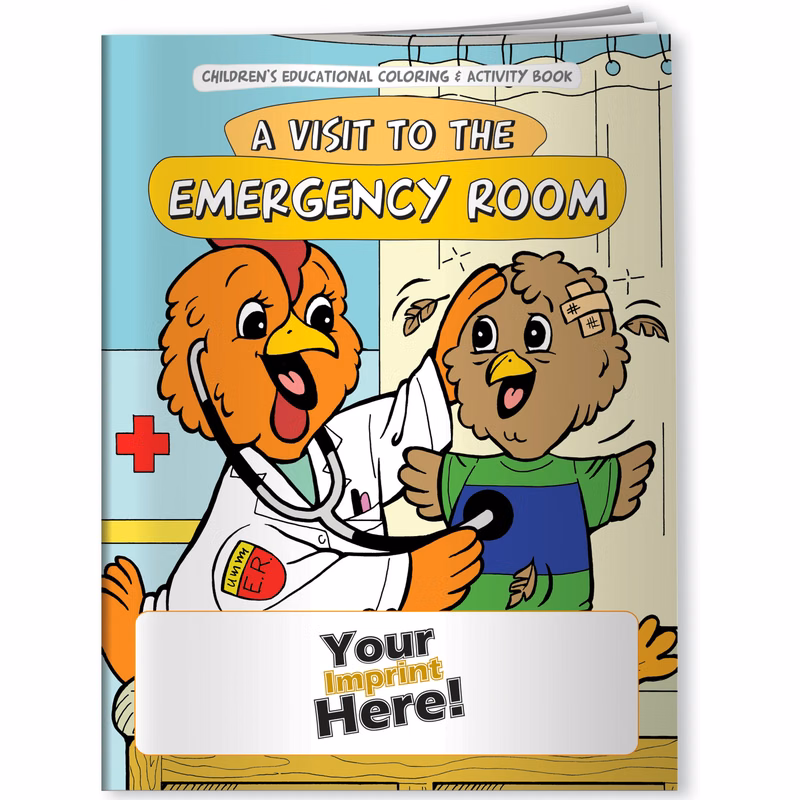 Coloring Book - A Visit to the Emergency Room