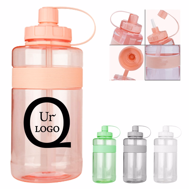 68Oz Large Water Bottle W/ Removable Straw