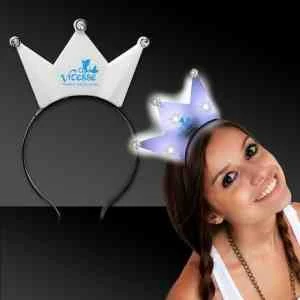 White LED Crown Headband 1
